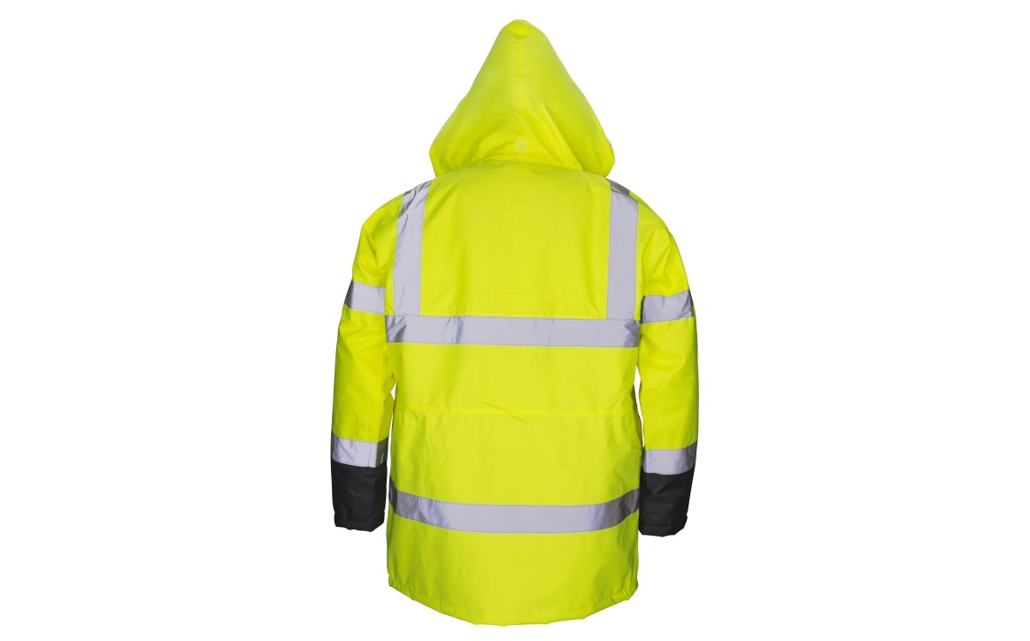 SAS Safety Group | Hi-Viz Invue® Class 3 Parka Jacket - Yellow